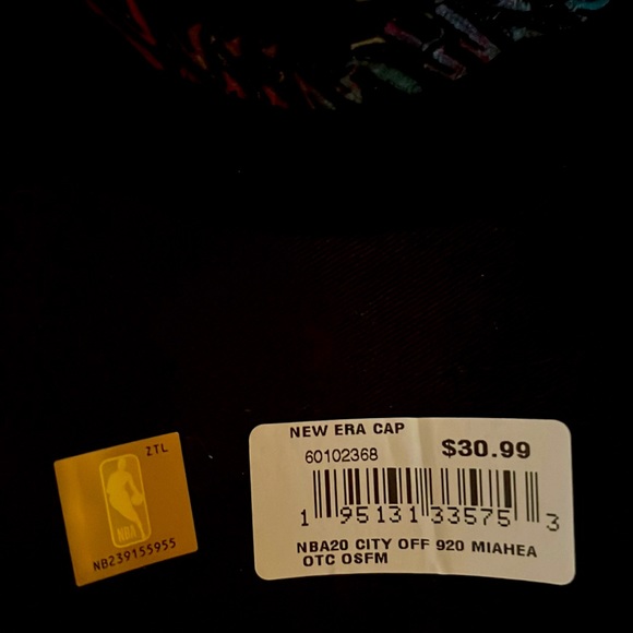 NEW ERA NBA Miami Heat Hat - Picture 5 of 5